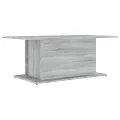 Table basse Sonoma gris 102x55,5x40 cm Aggloméré