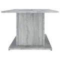 Table basse Sonoma gris 102x55,5x40 cm Aggloméré