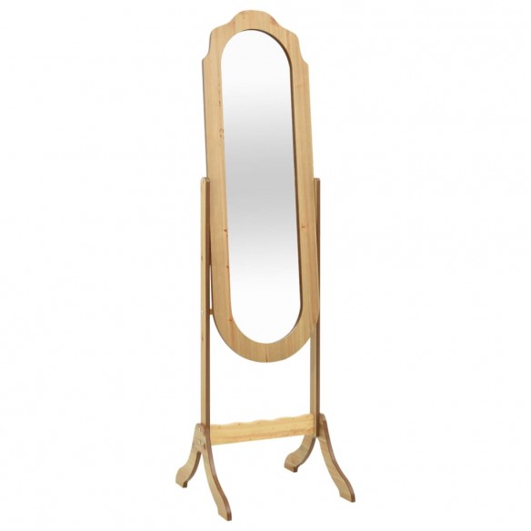 Miroir sur pied 45,5x47,5x160 cm bois d'ingénierie