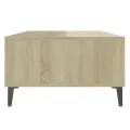 Table basse Chêne sonoma 103,5x60x35 cm Aggloméré