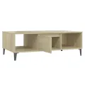 Table basse Chêne sonoma 103,5x60x35 cm Aggloméré