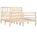 Cadre de lit Bois massif 120x200 cm