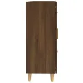 Buffet Chêne marron 69,5x34x90 cm Bois d'ingénierie