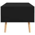 Table basse Noir 100x49,5x43 cm Aggloméré