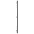 Tête de lit murale Noir 159,5x3x110 cm Bois massif de pin