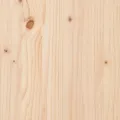 Tête de lit 125,5x4x100 cm Bois massif de pin