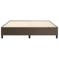 cadre de lit Marron 180x200 cm Similicuir