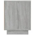 Meuble TV sonoma gris 80x35x45 cm bois d'ingénierie