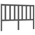 Tête de lit Gris 166x4x100 cm Bois massif de pin