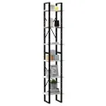 Armoire haute Blanc 40x30x210 cm Bois de pin solide