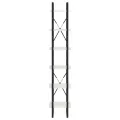 Armoire haute Blanc 40x30x210 cm Bois de pin solide