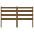 Tête de lit Marron miel 206x4x100 cm Bois massif de pin