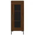 Buffet Chêne marron 34,5x34x90 cm Bois d'ingénierie