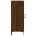 Buffet Chêne marron 34,5x34x90 cm Bois d'ingénierie