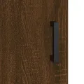 Buffet Chêne marron 34,5x34x90 cm Bois d'ingénierie