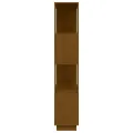 Bibliothèque/Cloison Marron miel 80x25x132 cm Bois massif