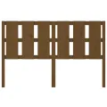 Tête de lit Marron miel 155,5x4x100 cm Bois massif de pin