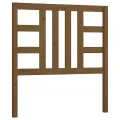 Tête de lit Marron miel 106x4x100 cm Bois massif de pin