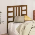 Tête de lit Marron miel 106x4x100 cm Bois massif de pin