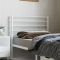 Tête de lit métal blanc 75 cm