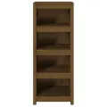 Bibliothèque Marron miel 50x35x125,5 cm Bois de pin massif