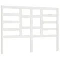Tête de lit Blanc 126x4x104 cm Bois massif de pin