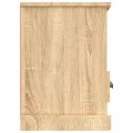 Meuble TV chêne sonoma 100x35x50 cm bois d'ingénierie