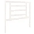 Tête de lit Blanc 96x4x100 cm Bois massif de pin