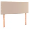 cadre de lit avec matelas Cappuccino 80x200 cm