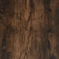 Cadre de lit chêne fumé 140x190 cm bois d'ingénierie