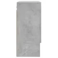Armoire murale gris béton 60x31x70 cm bois d'ingénierie