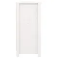 Buffet Blanc 100x35x74,5 cm Bois massif de pin