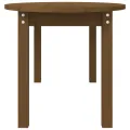 Table basse Marron miel 110x55x45 cm Bois massif de pin