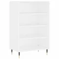 Buffet haut blanc 57x35x90 cm bois d'ingénierie