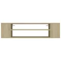 Meuble TV suspendu Chêne sonoma 100x30x26,5 cm Aggloméré