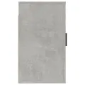 Meuble TV mural Gris béton 40x34,5x60 cm