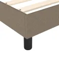 cadre de lit Taupe 140x200 cm Tissu