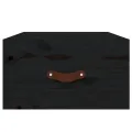 Tables de chevet murales 2 pcs Noir 40x29,5x22 cm