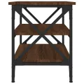 Table d'appoint Chêne marron 55x38x45 cm Bois d'ingénierie