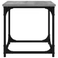 Table d'appoint Sonoma gris 40x40x40 cm Bois d'ingénierie
