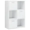 Armoire de rangement Blanc brillant 60x29,5x90 cm Aggloméré
