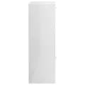 Armoire de rangement Blanc brillant 60x29,5x90 cm Aggloméré