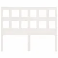 Tête de lit Blanc 205,5x4x100 cm Bois massif de pin