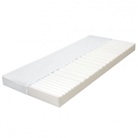 Matelas 160 x 200 cm 7 zones Mousse PU 10 cm H2 H3