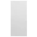 Bibliothèque/Buffet Blanc brillant 66 x 30 x 130 cm Aggloméré