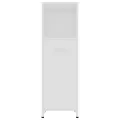 Armoire de salle de bain Blanc 30x30x95 cm Aggloméré