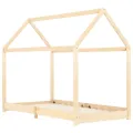 Cadre de lit d'enfant Bois de pin massif 90 x 200 cm