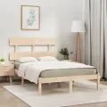 Cadre de lit Bois massif 140x200 cm