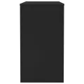 Bureau Noir 90x40x72 cm Bois d'ingénierie