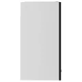 Armoire en verre suspendue Noir 60x31x60 cm Aggloméré